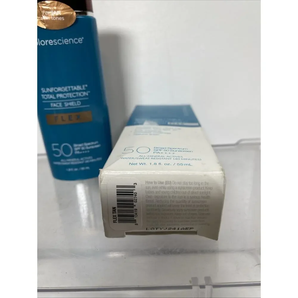 Colorescience Face Shield Flex SPF 50 Tan 1.8 oz - New In Box
